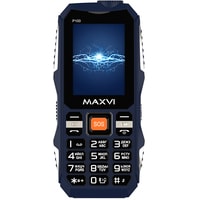 Кнопочный телефон Maxvi P100 (синий)