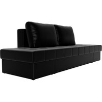 Модульный диван Лига диванов Сплит 101969 (черный)