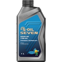 Трансмиссионное масло S-OIL SEVEN GEAR LSD 75W-90 1л