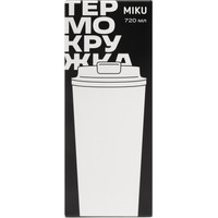 Термокружка Miku 720мл (белый)
