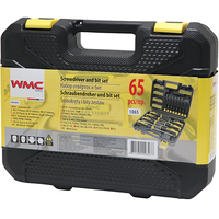 Набор отверток WMC Tools 1065 (65 предметов)