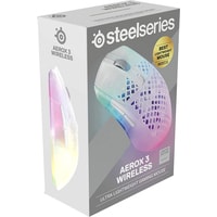 Игровая мышь SteelSeries Aerox 3 Wireless Ghost