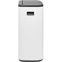 Система сортировки мусора Brabantia Bo Touch Bin 2x30 л (белый)