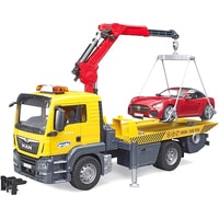 Набор Bruder MAN TGS tow truck with roadster 03750