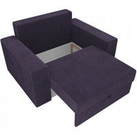 Кресло-кровать Mebelico Мэдисон 14 106118 (велюр, фиолетовый)