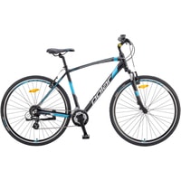 Велосипед Polar Forester Comp XL (черный/голубой)