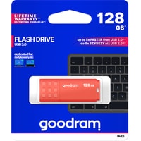 USB Flash GOODRAM UME3 128GB (оранжевый)