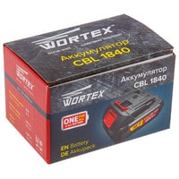 Аккумулятор Wortex CBL 1840 CBL18400029 (18В/4 Ah)