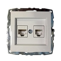 Розетка Mono Electric 500-001905-132 (White)