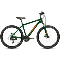 Велосипед Forward Hardi 27.5 X D 2022 (зеленый матовый/оранжевый)