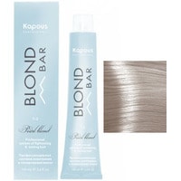 Крем-краска для волос Kapous Professional Blond Bar с экстрактом жемчуга BB 1023 перламутровый золотистый