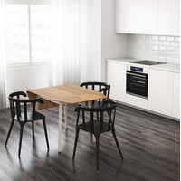 Кухонный стол Ikea ПС 2012 (бамбук/белый) [603.589.06]