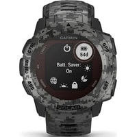 Умные часы Garmin Instinct Solar Camo Edition (графит)