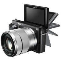 Беззеркальный фотоаппарат Sony Alpha NEX-F3K Kit 18-55mm