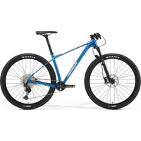 Велосипед Merida Big.Nine 600 XL 2021 (синий/белый)