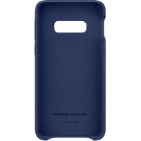 Чехол для телефона Samsung Leather Cover для Samsung Galaxy S10e (синий)
