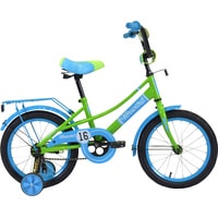 Детский велосипед Forward Azure 18 2020 (салатовый/голубой)