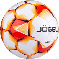 Футбольный мяч Jogel BC20 Ultra (5 размер, белый/оранжевый)
