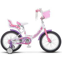 Детский велосипед Stels Echo 16 2022 (белый/розовый)