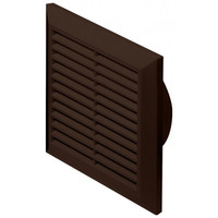 Вентиляционная решетка Awenta Classic T27BR 20х20/d150 (коричневый)
