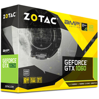 Видеокарта ZOTAC GeForce GTX 1060 AMP Edition 6GB GDDR5 [ZT-P10600B-10M]