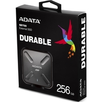 Внешний накопитель ADATA SD700 256GB ASD700-256GU31-CBK