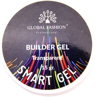Гель Global Fashion Smart Gel transparent для моделирования (прозрачный) 15 г