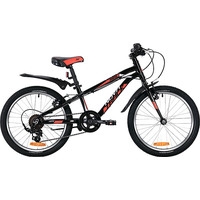 Детский велосипед Novatrack Prime 20 (черный/красный, 2019)