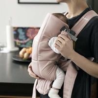 Рюкзак-переноска BabyBjorn Mini Cotton (dusty pink)
