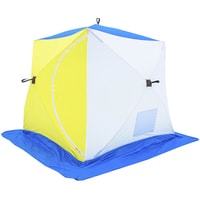 Палатка для зимней рыбалки Стэк Куб-3 (трёхслойная)