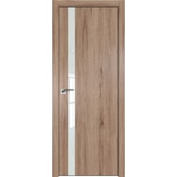 Межкомнатная дверь ProfilDoors 6ZN 70x200 (салинас светлый/стекло белый лак)