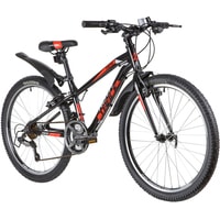 Велосипед Novatrack Prime 24 р.13 2020 (черный)