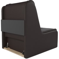 Кресло-кровать Мебель-АРС Аккорд №2 (экокожа, шоколад)