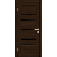Межкомнатная дверь Triadoors Luxury 582 ПО 60x200 (brandy/лакобель черный)