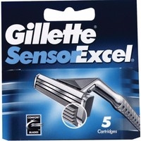 Сменные кассеты для бритья Gillette Sensor Excel (5 шт) 3014260244873
