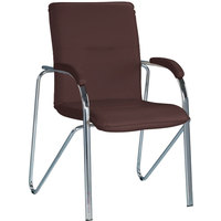 Офисный стул Nowy Styl Samba S V-3 (коричневый)