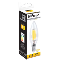 Светодиодная лампочка Feron LB-66 E14 7 Вт 2700 К [25726]