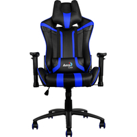 Кресло AeroCool AC120 (черный/синий)
