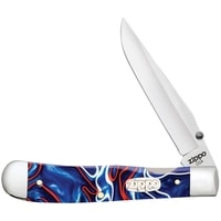 Складной нож Zippo Patriotic Kirinite Smooth Trapper + Zippo 207