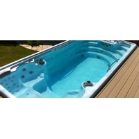 Композитный бассейн Aquavia Spa Amazon Swimspa 500x230 (белый/synthetic grey)