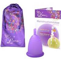 Менструальная чаша Me Luna Classic L стебель (фиолетовый)