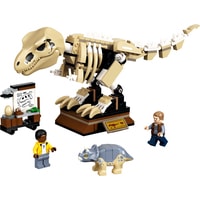 Конструктор LEGO Jurassic World 76940 Скелет тираннозавра на выставке
