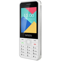 Кнопочный телефон Ginzzu M108D White