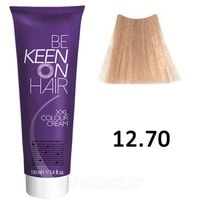 Крем-краска для волос Keen Colour Cream 12.70 (платиновый блондин коричневый)