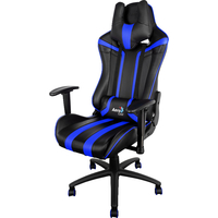 Кресло AeroCool AC120 (черный/синий)