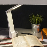 Настольная лампа Elektrostandard Desk TL90450 (белый/золотой)