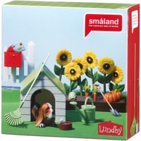 Аксессуары для кукольного домика Lundby Садовый набор с питомцем 60509000