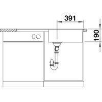 Кухонная мойка Blanco Metra XL 6 S-F (жасмин) [516523]