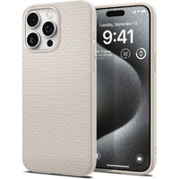 Чехол для телефона Spigen Liquid Air для iPhone 15 Pro Max ACS07212 (серый)