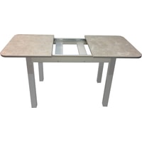 Кухонный стол Solt Мила 2 (бетао/ноги квадратные серые)